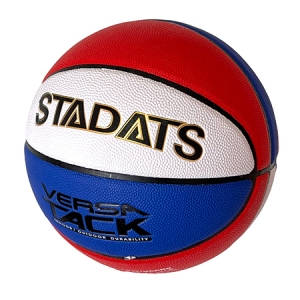 Мяч баскетбольный ПУ, №7 бело/синий/красный Спортекс E33494