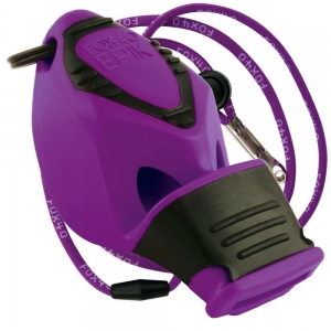 Свисток FOX 40 Epik CMG, на шнурке фиолетовый Спортекс E42060