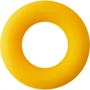Эспандер кистевой, кольцо 40 кг. желтый Спортекс