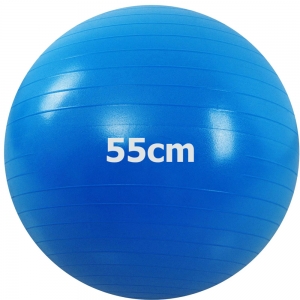 Мяч гимнастический Anti-Burst 55 см синий Спортекс GMA-55-B