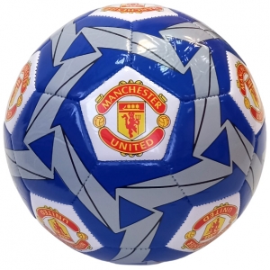 Мяч футбольный клубный Man Utd, машинная сшивка сине/белый Спортекс E41658-4