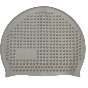 Шапочка силиконовая массажная Big Взрослая серая Дельта-фитнес E42814