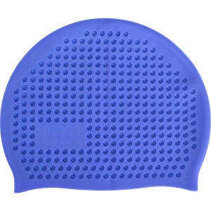 Шапочка силиконовая массажная Big Взрослая синяя Дельта-фитнес E42816