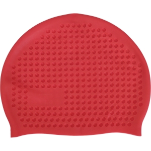 Шапочка силиконовая массажная Big Взрослая красная Дельта-фитнес E42818