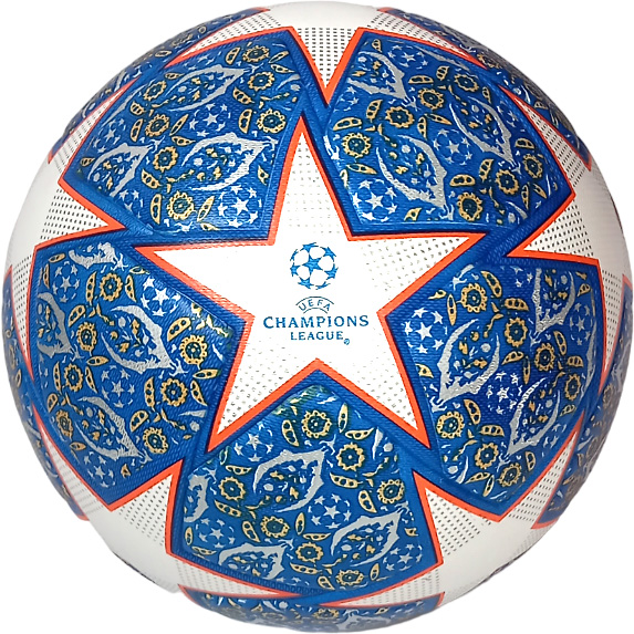 Мяч футбольный League Champions 4-слоя, TPU 3.2, 435 гр., термосшивка Дельта-фитнес E41612