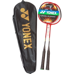E43163-2 Набор для бадминтона Yonex replika 2 ракетки в чехле красный Спортекс