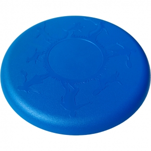 Летающая тарелка ФРИСБИ для активного отдыха синяя Спортекс