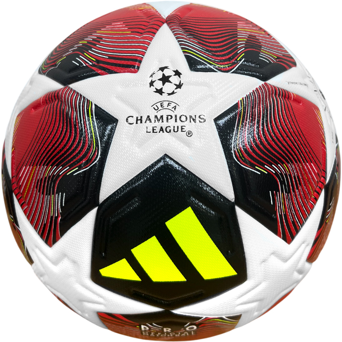 E46165 Мяч футбольный №5 League Champions UEFA 4-слоя, TPU 3.2, термосшивка, 415-425 гр Дельта-фитнес
