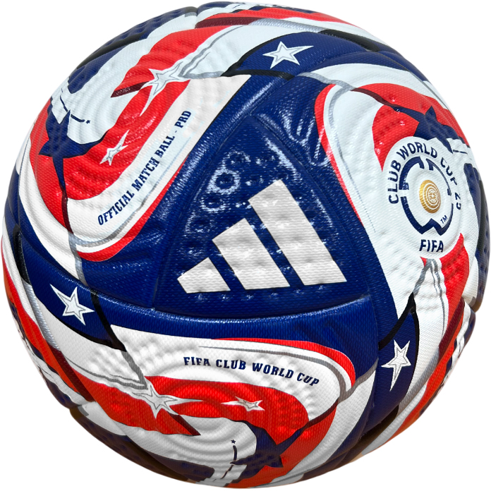 E46167 Мяч футбольный №5 Fifa Club Wordl Cup 2025 4-слоя, TPU 3.2, термосшивка, 415-425 гр Дельта-фитнес