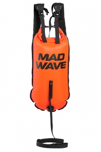 Надувной буй DRY BAG Mad Wave оранжевый