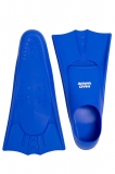 Короткие тренировочные ласты FLIPPERS Mad Wave синий, размер L (41-43)