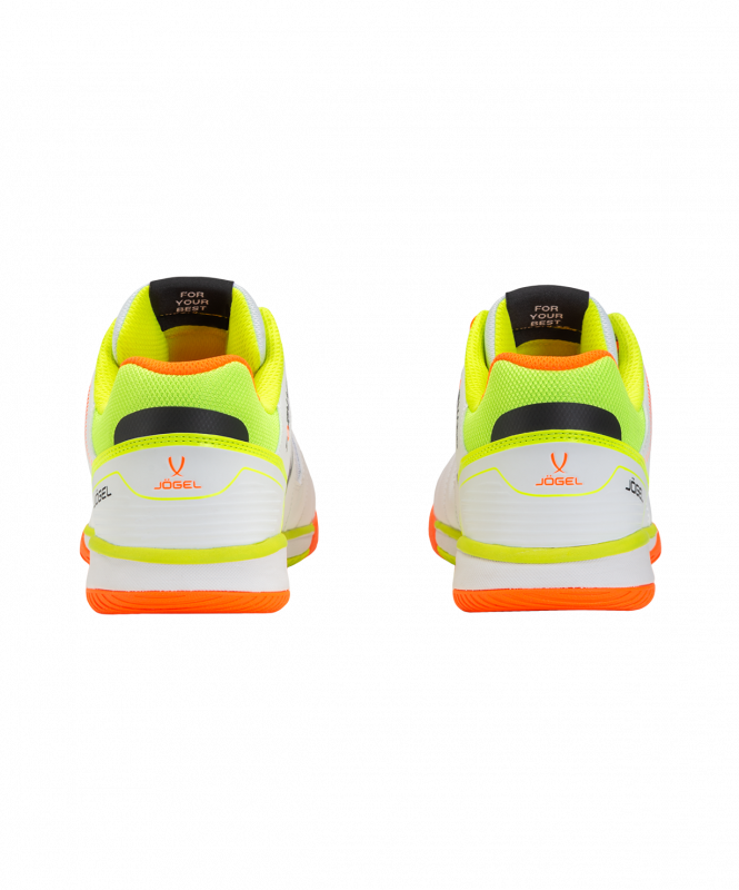 Бутсы зальные Tornado 2.0 White/orange, размер 39, JÖGEL ЦБ-00003462