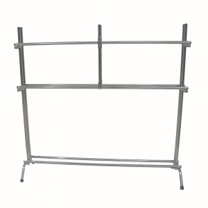 Мобильная подставка для ковриков на 30-40 шт., 160х35х160см