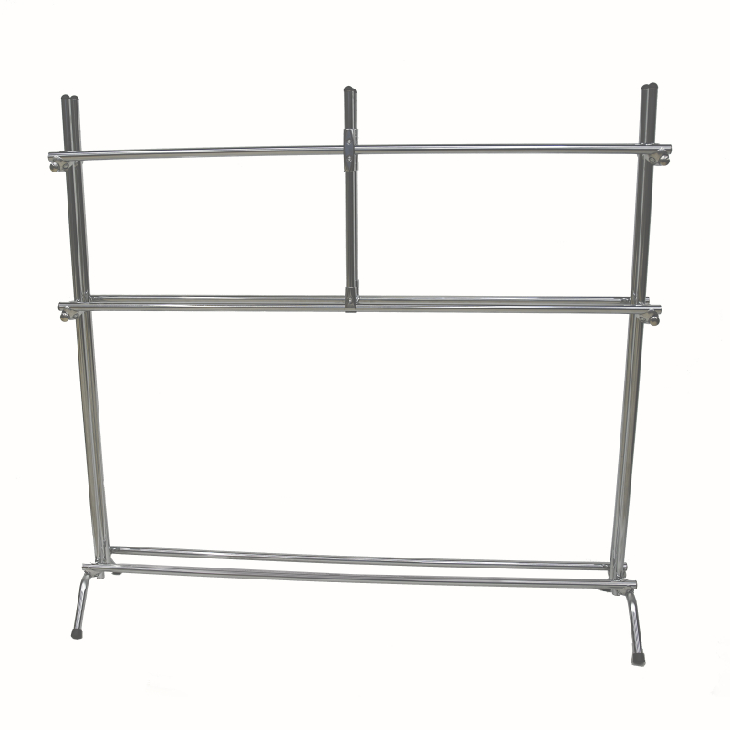 Мобильная подставка для ковриков на 30-40 шт., 160х35х160см