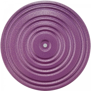 Диск здоровья, арт. MR-D-05, металлический, диаметр 28 см, окрашенный, фиолетовый-чёрный MADE IN RUSSIA