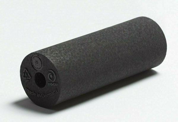 Массажный ролик TOGU Blackroll, 30 см, средняя жесткость, черный