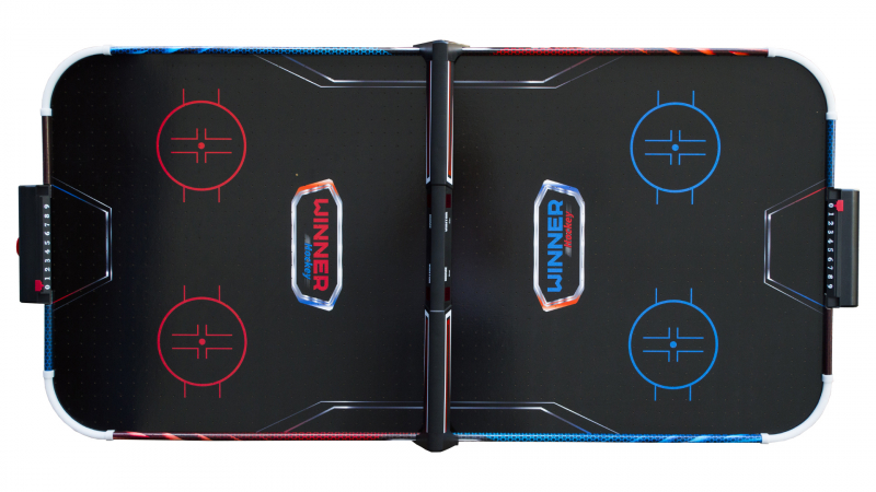 Игровой стол - аэрохоккей "Fire & Ice" 4 футов