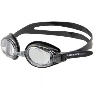 Очки плавательные Larsen G1101 черный