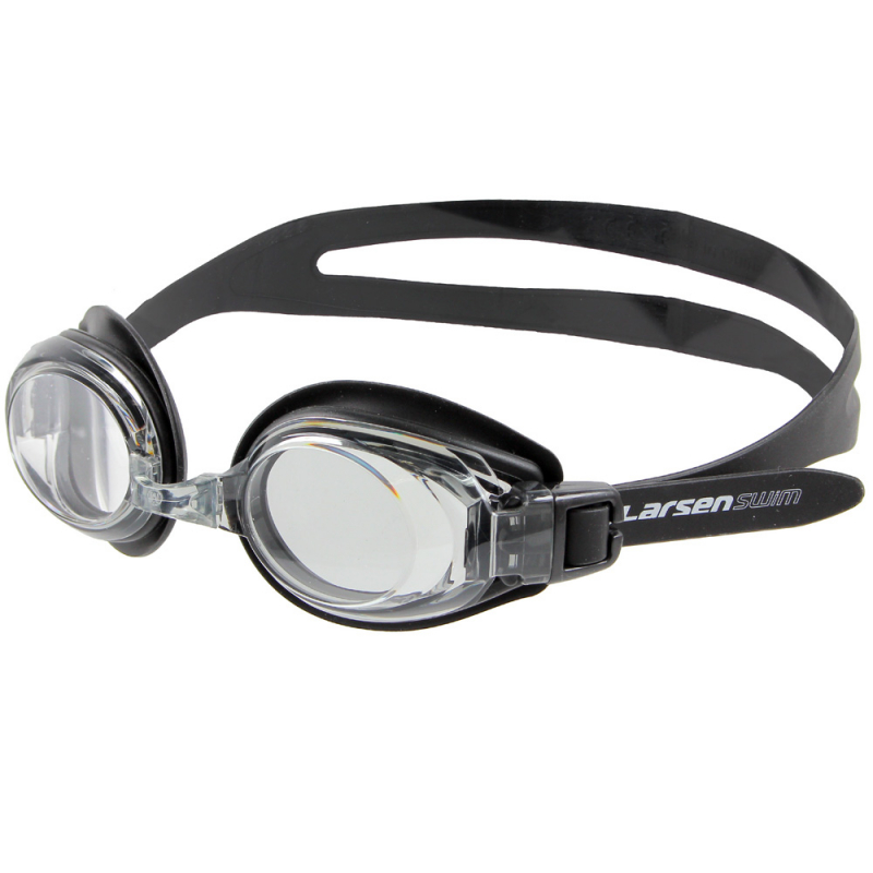 Очки плавательные Larsen G1101 черный