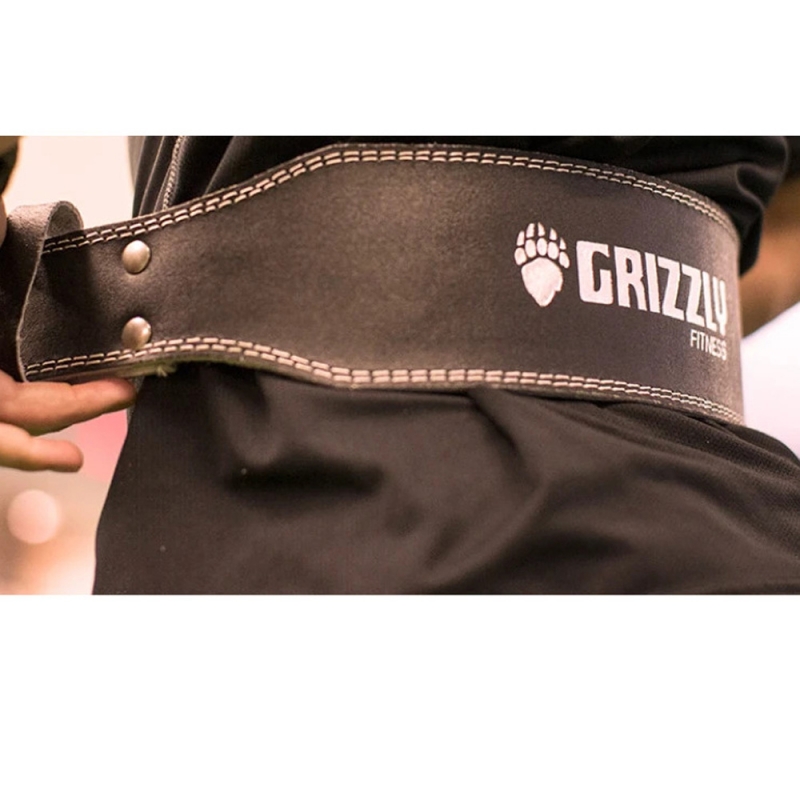 Атлетический пояс GRIZZLY Fitness Pacesetter 6″ размер L, 15 см, кожа