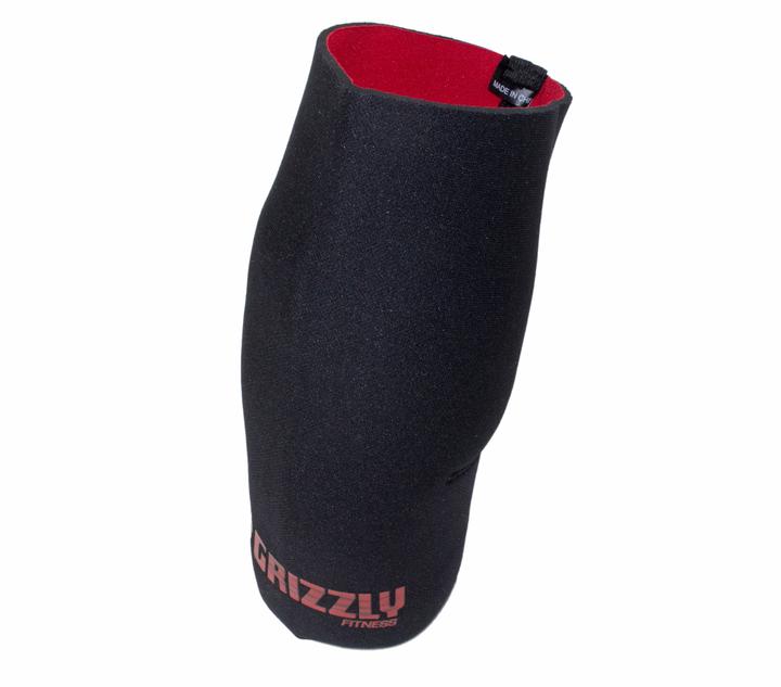 Наколенник GRIZZLY Fitness Knee Sleeve размер M, неопрен, черный