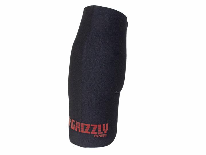 Наколенник GRIZZLY Fitness Knee Sleeve размер S, неопрен, черный