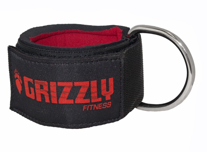 Ремень на лодыжку GRIZZLY Neoprene Fitness Ankle Cuff Strap 5 см, неопрен