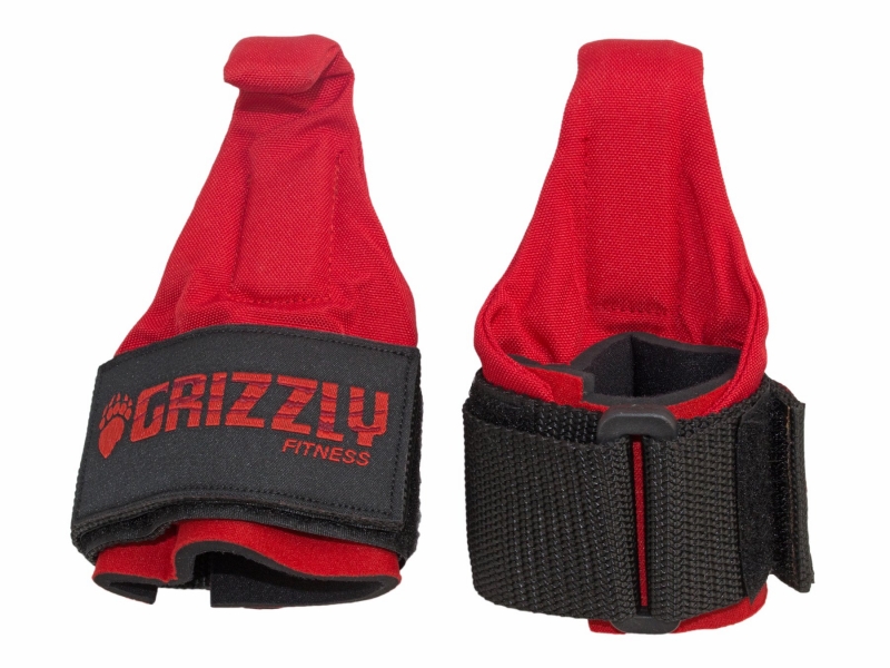 Ремни для тяги GRIZZLY Fitness Power Claws Lifting Hooks