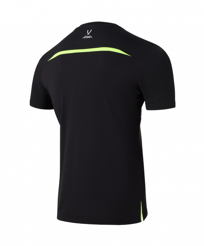 Футболка судейская DIVISION PerFormDRY Referee Tee, черный, размер L, JÖGEL ЦБ-00004993
