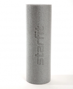 Ролик для йоги и пилатеса FA-510, 15x45 см, серый, Starfit