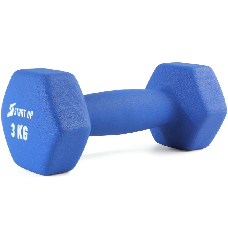 Гантель неопреновая Start Up HD1201 3кг синий