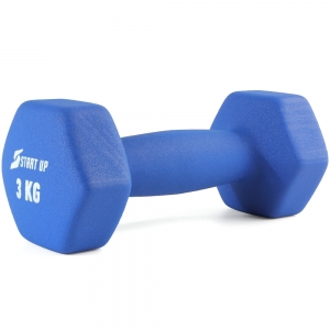 Гантель неопреновая Start Up HY-D-021 3 кг синий