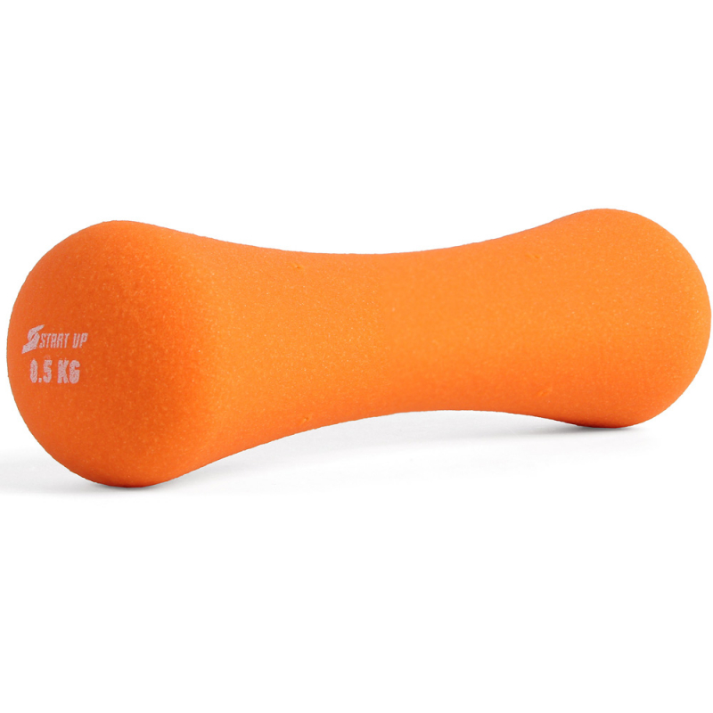 Гантель неопреновая Start Up HD1203 0.5 кг оранжевый