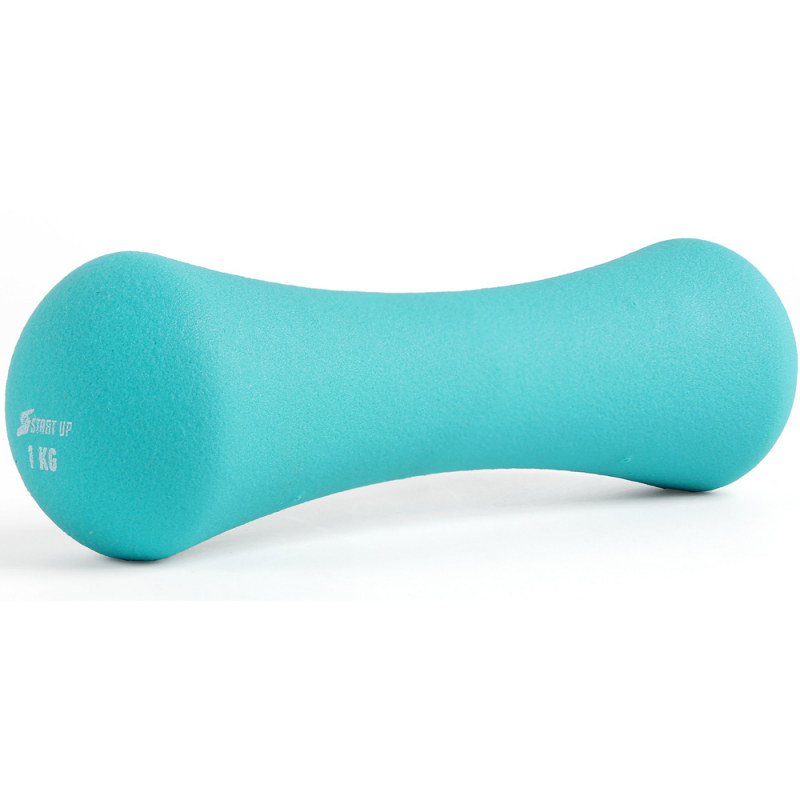 Гантель неопреновая Start Up HD1203 1 кг голубой
