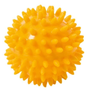 Массажный мяч TOGU Spiky Massage Ball. 8 см, желтый