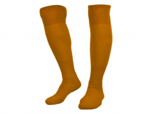 Гетры футбольные (стопа махровая). Цвет жёлтый. Размер 40-44 HG11