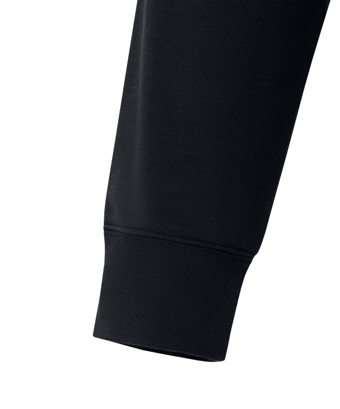 Худи на молнии ESSENTIAL Cotton Zip Hoodie, черный, размер XXXL, Jögel ЦБ-00003858