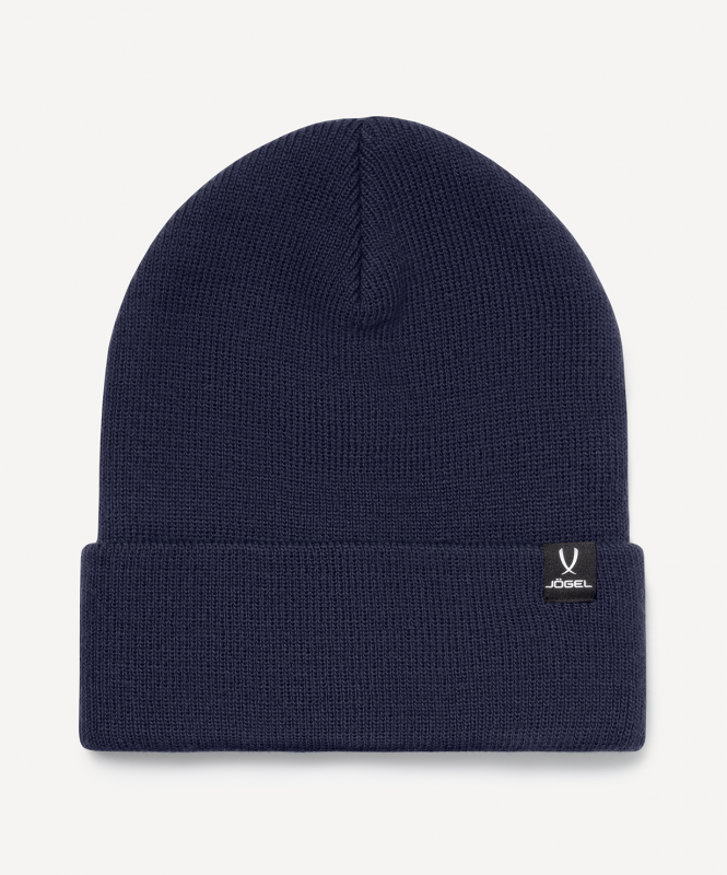 Шапка JÖGEL ESSENTIAL High Beanie, темно-синий, размер One size ЦБ-00003942