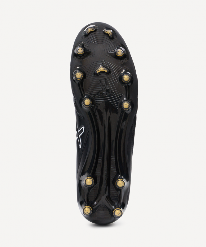 Бутсы футбольные JOGEL Legacy FG, black/gold, размер 46 ЦБ-00007820