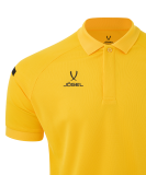 Поло CAMP 2 Poly Polo, желтый/черный, размер L, Jögel ЦБ-00004730