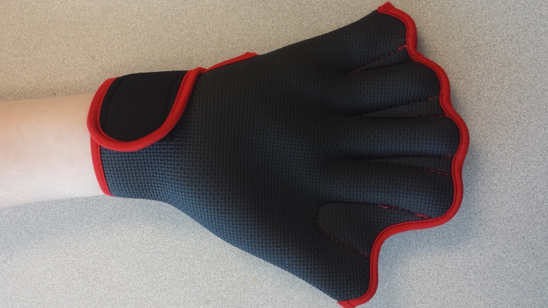 Перчатки для аквааэробики SPRINT AQUATICS Velcro All Neoprene Gloves размер M, липучка