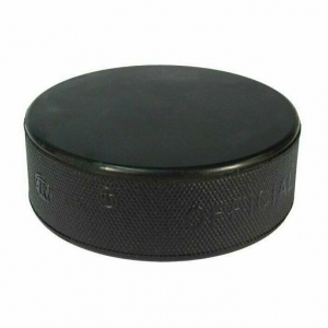 Шайба хоккейная VEGUM, арт. 272 3113, официальный стандарт, диаметр 75 мм, высота 25 мм, вес 163гр, резина, черный
