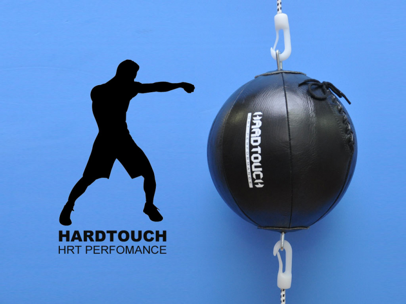 Груша пневматическая HARDTOUCH материал кожа, крепление на растяжке