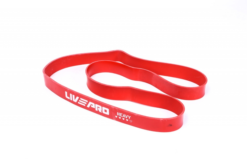 Ленточный амортизатор высокое сопротивление, красный, LIVEPRO SuperBand