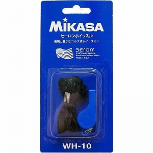 Свисток пластиковый с шариком MIKASA WH-10BL , синий