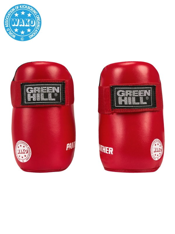 Кикбоксерские футы PANTHER WAKO Approved красные Green Hill KBSP-3076w XL
