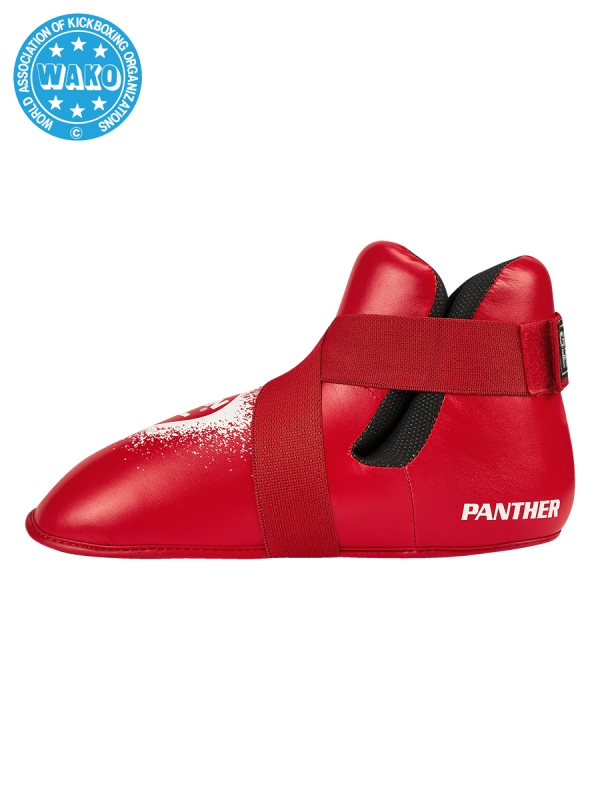 Кикбоксерские футы PANTHER WAKO Approved красные Green Hill KBSP-3076w XL