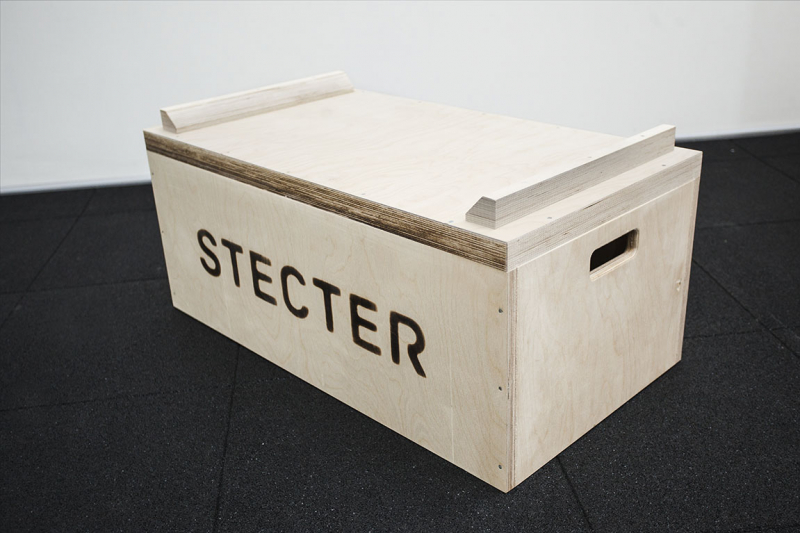 Комплект тяжелоатлетических плинтов (Н=83 см, материал-фанера) STECTER 2399