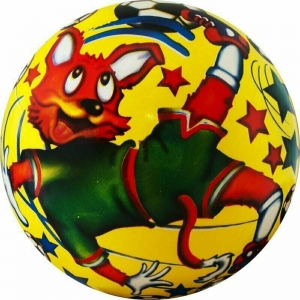 Мяч детский  Веселый футбол , арт.DS-PP 089, диам. 21 см, пластизоль, синий