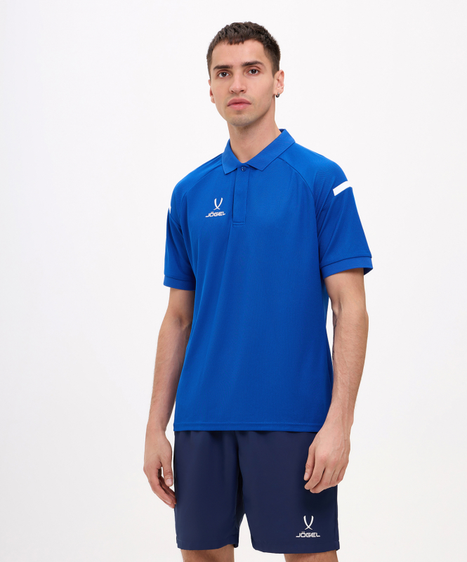 Поло JÖGEL CAMP 2 Poly Polo, синий, размер XS ЦБ-00004567